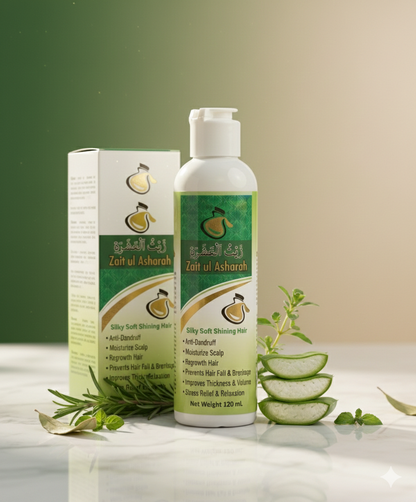 Zait Ul Asharah – Ten Treasures Herbal Hair Oil | Root Strengthening & Hair Nourishment Formula