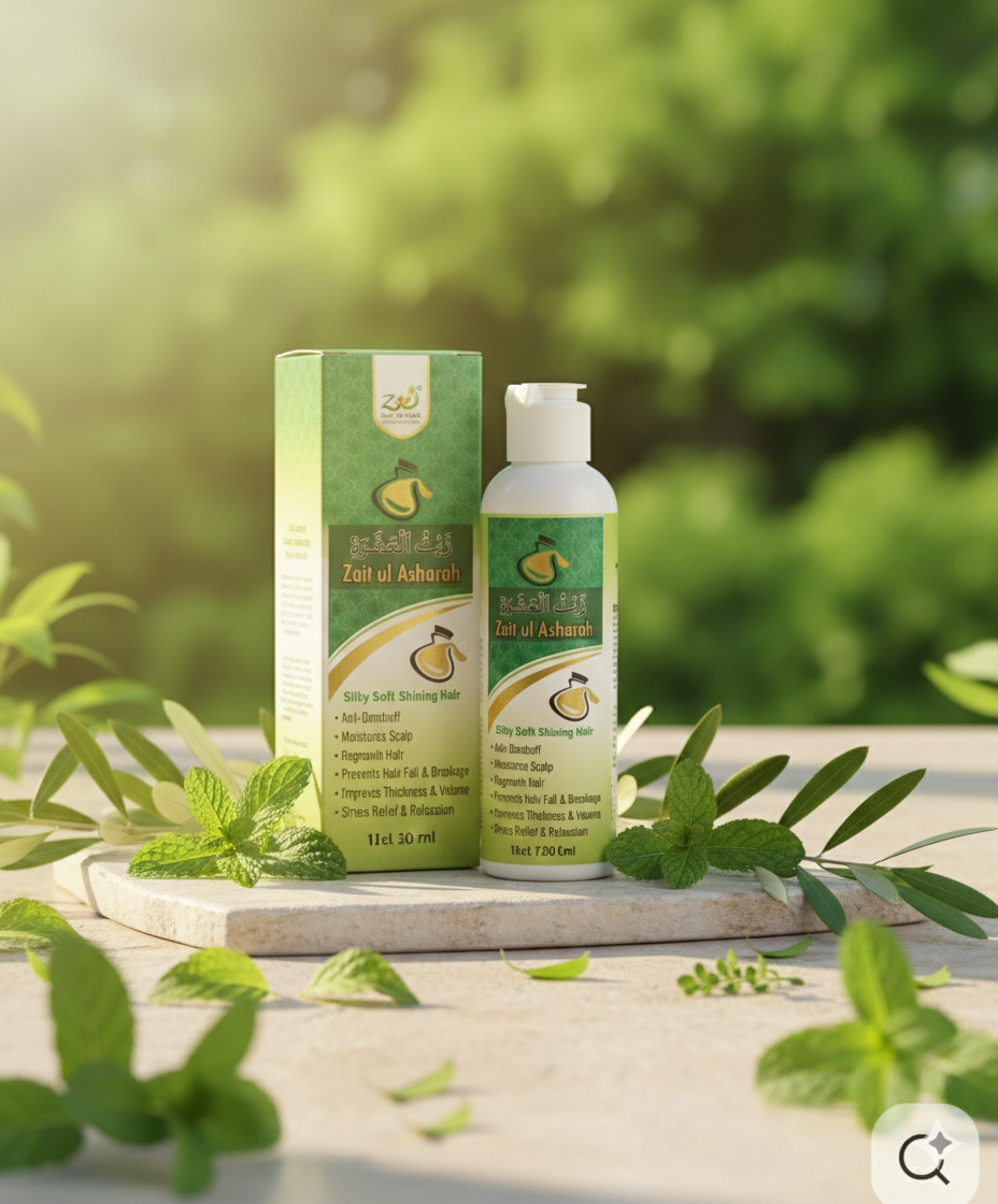 Zait Ul Asharah – Ten Treasures Herbal Hair Oil | Root Strengthening & Hair Nourishment Formula