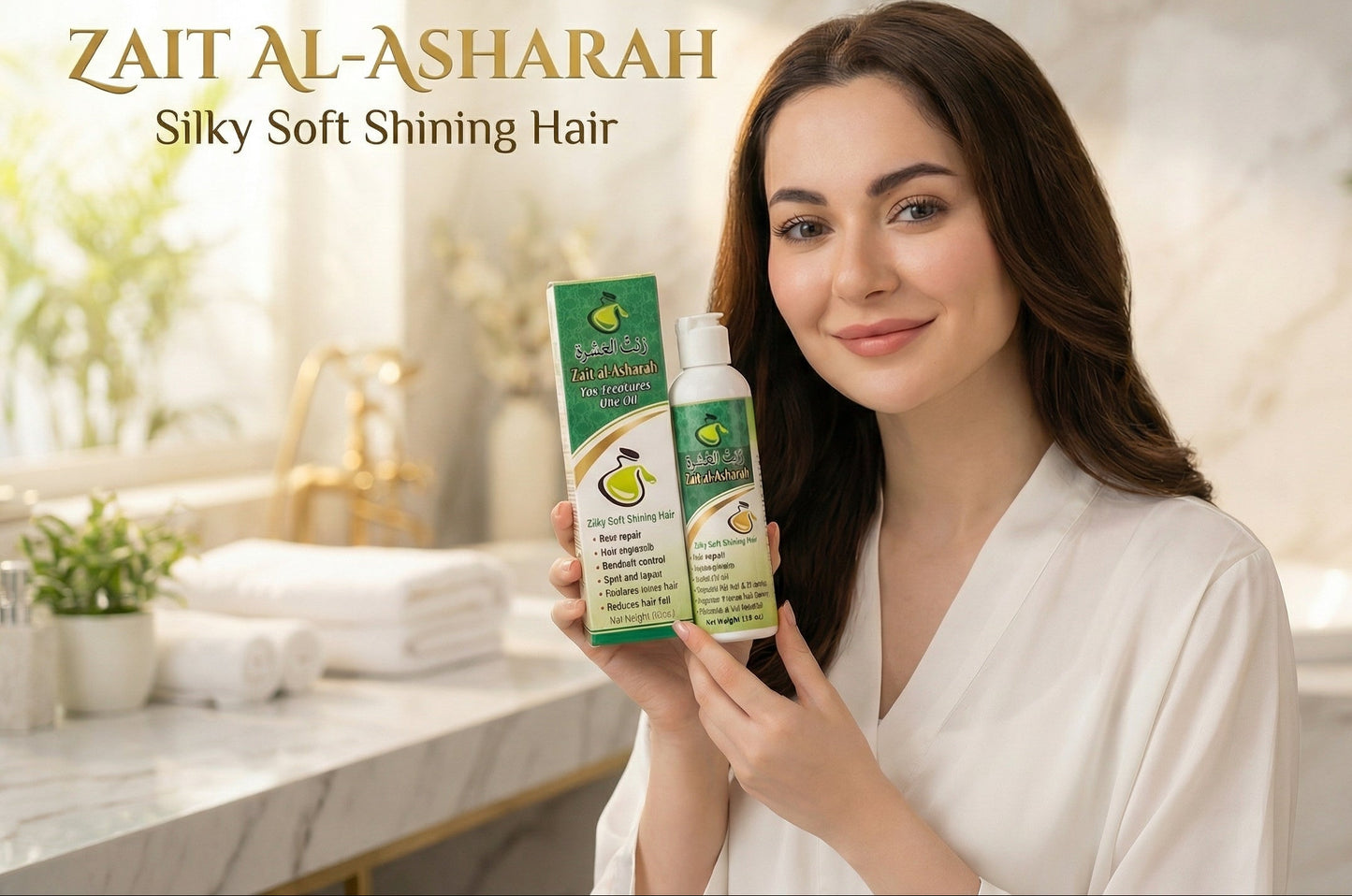 Zait Ul Asharah – Ten Treasures Herbal Hair Oil | Root Strengthening & Hair Nourishment Formula